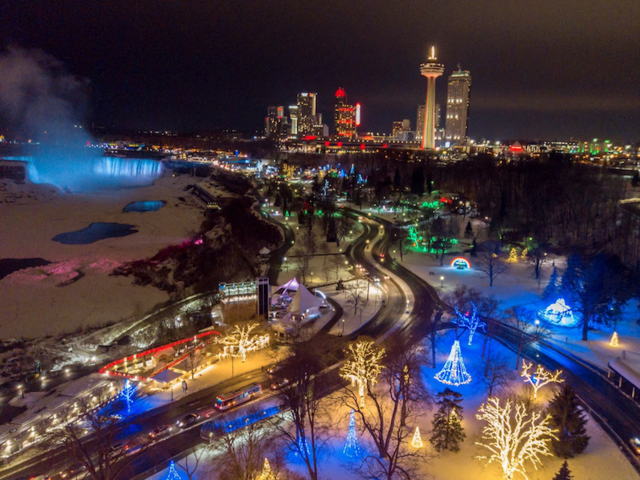3 Million Lights for 101 Nights of Niagara Falls' Festival of Lights this Winter