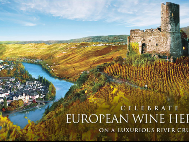 Save up to $1500 per stateroom on Wine Themed River Cruises
