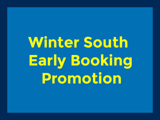 Winter South Early Booking Promotion